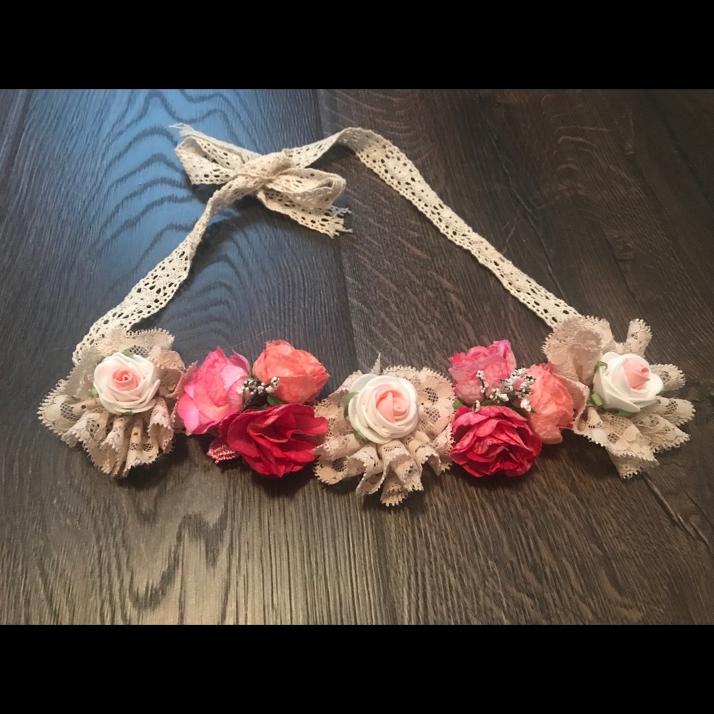 Floral headband